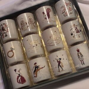 12 Days Christmas Candle Set